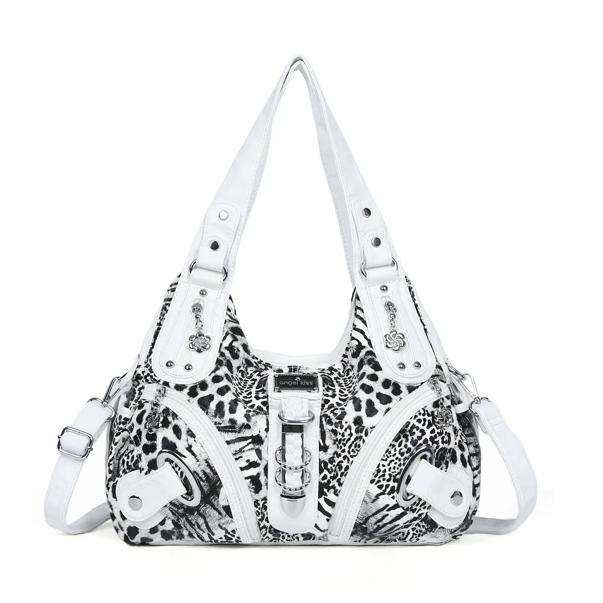 sacs à main pour femmes, grand sac à bandoulière pour femmes, sac à main à imprimé léopard, sac à main tendance, sac à bandoulière de type « dumpling », sac cabas, sac à main de style « hobo ».
