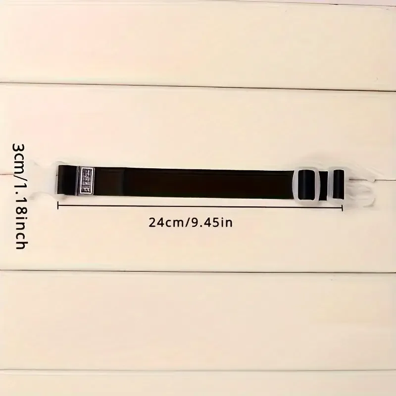 ceinture bagage nylon rose attachement latéral noir régulable léger utilisation voyage sécurité fixation sac