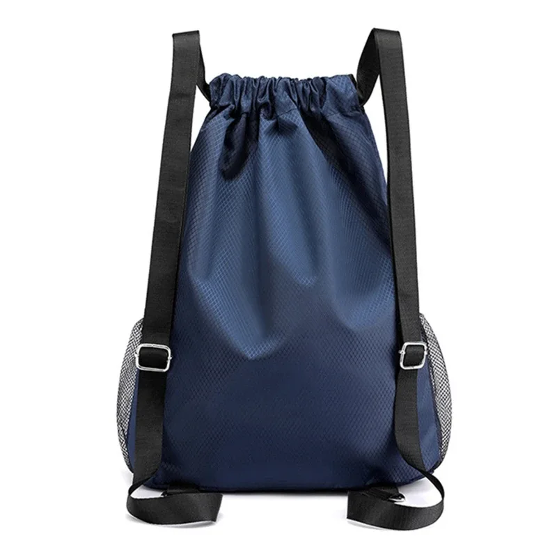sacs à dos femmes hommes grande capacité bundle poche sac à cordon pour unisexe sport sac à dos décontracté couleur unie sacs de voyage