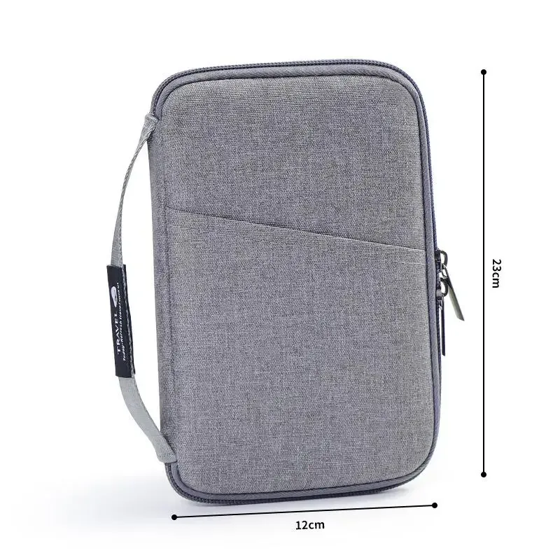 porte-passeport de voyage étanche avec protection rfid, organiseur familial avec plusieurs emplacements pour cartes - portefeuille de voyage familial