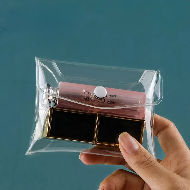 organisateur de cosmétiques de voyage étanche de grande capacité avec fermeture éclair, trousse de maquillage cosmétique léopard, trousse de maquillage transparente imprimée léopard 2025
