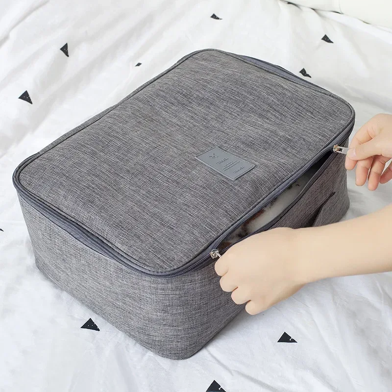 sac de voyage cationique de grande capacité pour vêtements, comprend des sacs à bagages qui peuvent être emballés dans des boîtes à pôles côtelés, le nouveau voyage