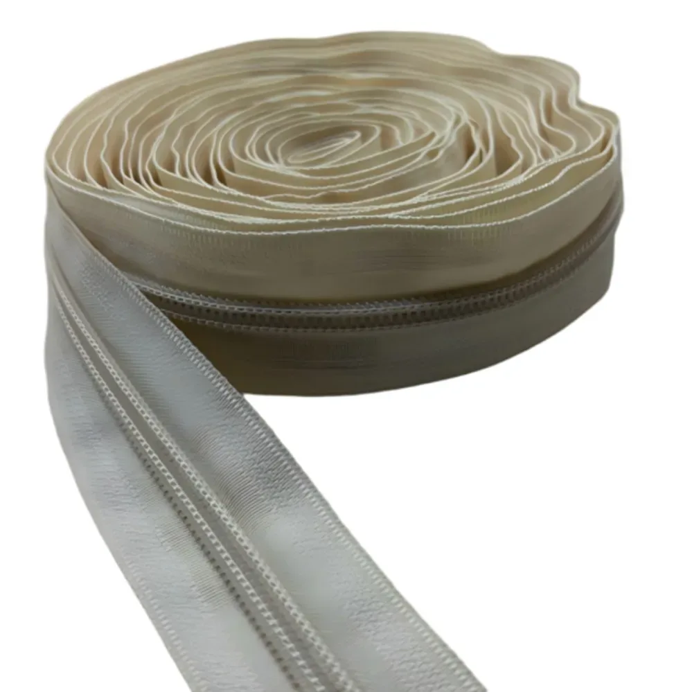 5 #   ruban de fermeture éclair en nylon arc-en-ciel sans curseur, 1-10m, fermetures éclair au mètre, kit de réparation de fermetures éclair pour sacs et fournitures