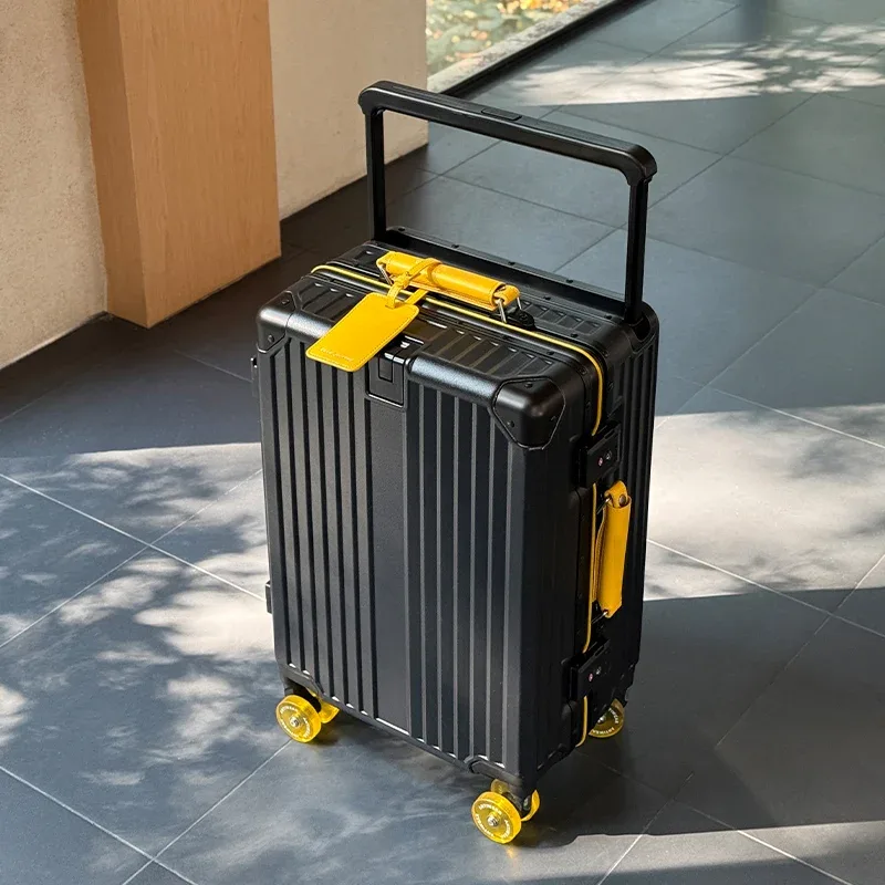 bagage à poignée télescopique à tube large pour femmes, valise à main de 20 pouces, nouveau style 2025, 2025