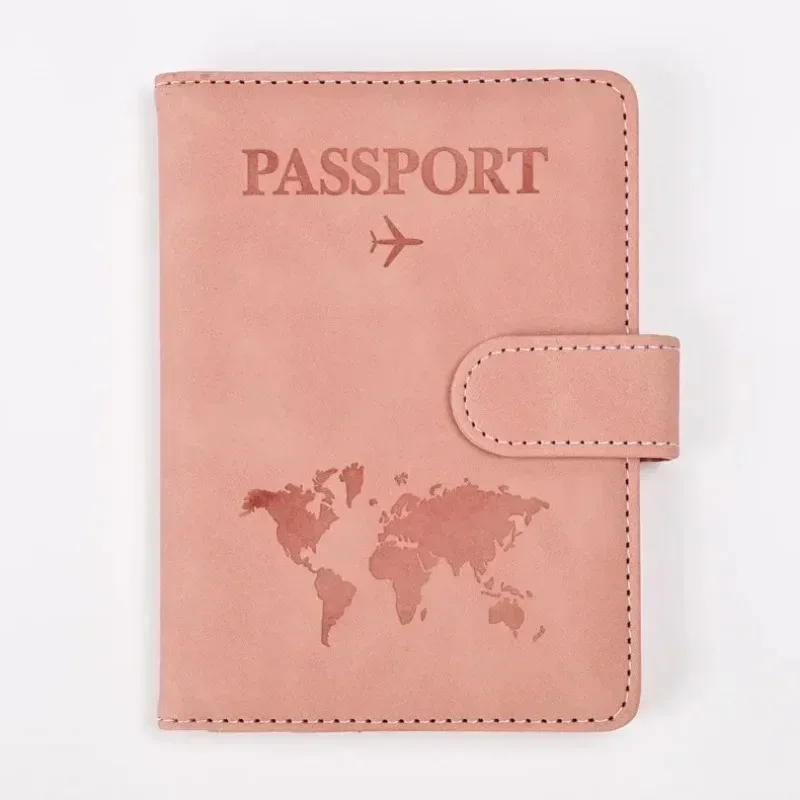 couvertures de passeport pour femmes et hommes, porte-passeport avec lettres imprimées, clips pour billets de vol, porte-carte de crédit bancaire, organisateur de voyage pour passeport