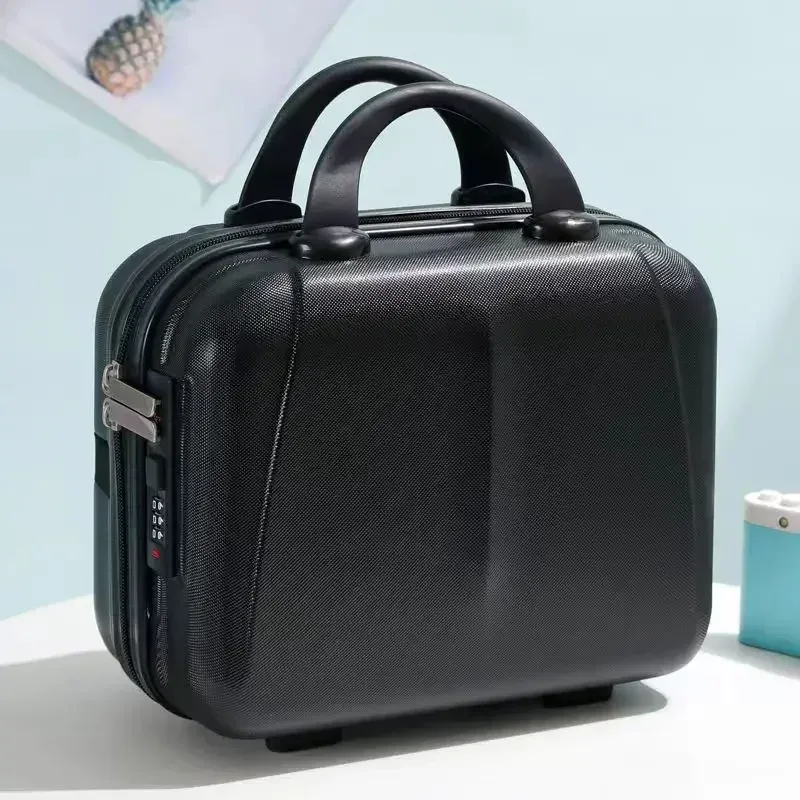 mini valise rigide étanche et résistante aux chocs de 14 pouces, avec mot de passe, pour ranger vos cosmétiques, bagage à main, nouveauté 2025
