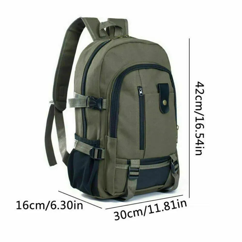grand sac à dos en nylon imperméable pour hommes et femmes, sac à dos pour la pêche, le voyage, la randonnée, l'école, l'escalade, les sports, les garçons