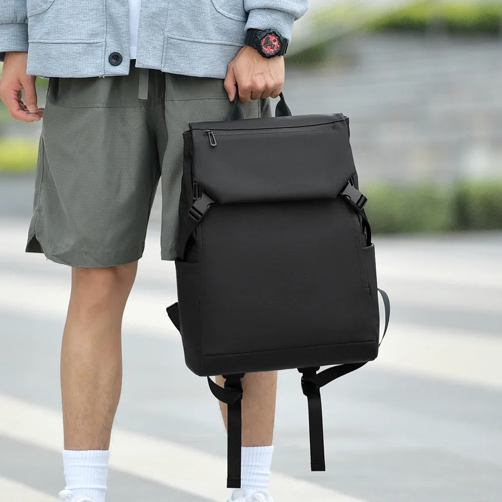 sac dos oxford université noir gris vert fonction imperméable capacité grande contenance style décontracté poche intérieure fendue poche exterieure limon utilisation voyage affaires etude