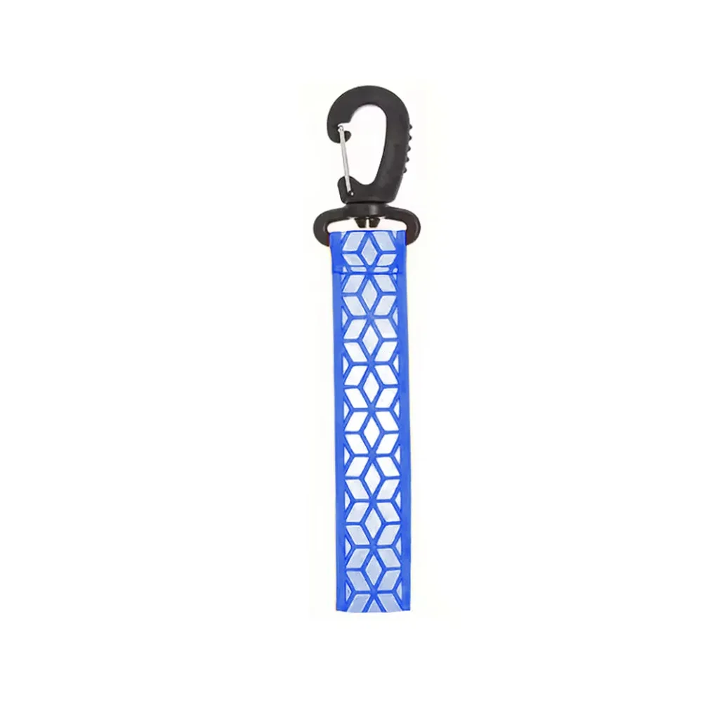 porte-clés réfléchissant avec pendentif, pour sac à dos, sécurité, léger, lumineux, pour camping en plein air, course nocturne, cyclisme, 1 pièce