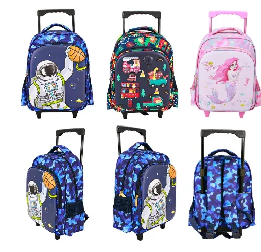 sacs de voyage à roulettes pour petits garçons, bagages à roulettes pour tout-petits, valise sr pour enfants, sac à dos à roulettes pour enfants