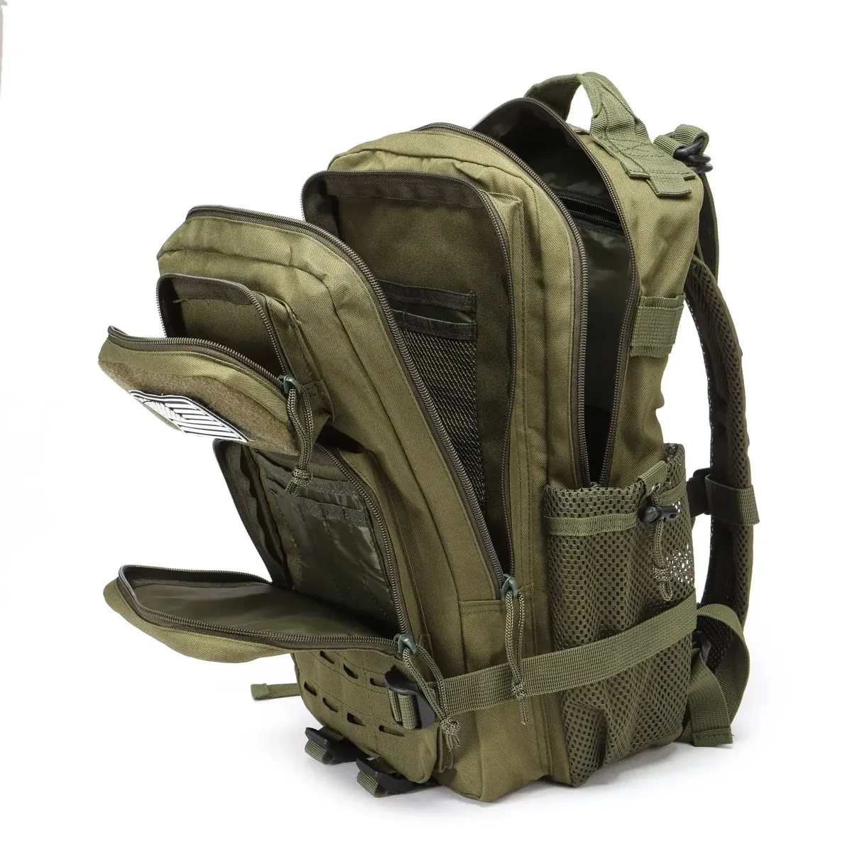 sac dos oxford université camouflage vert olive polyester imperméable voyage extérieur randonnée capacité grand