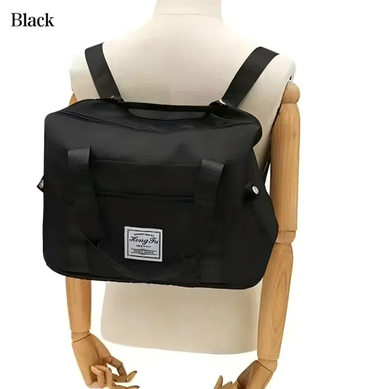 sac de voyage à double épaule extensible de grande capacité, sac de tri de bagages avec séparation sec/humide, adapté aux voyages d'affaires.
