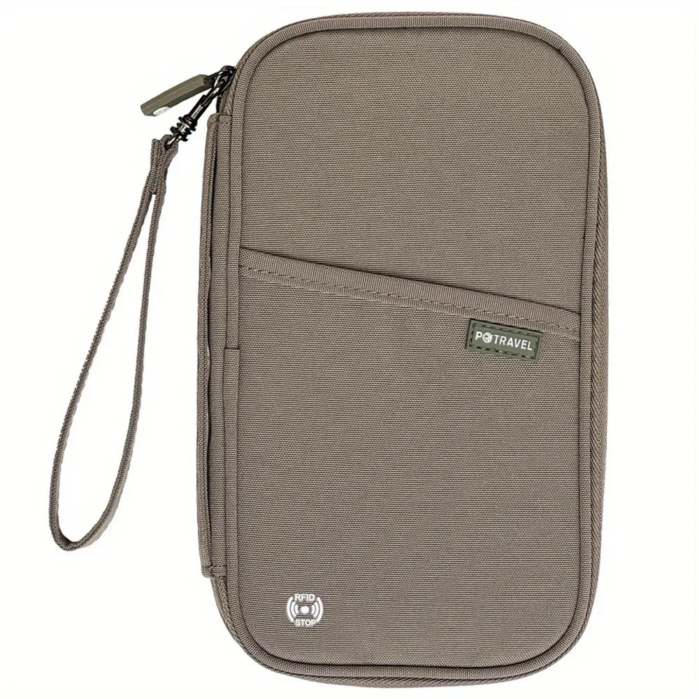 portefeuille de voyage anti-rfid pour passeports, porte-passeports familial, organiseur de documents multifonctionnel, accessoires de voyage, sac à documents