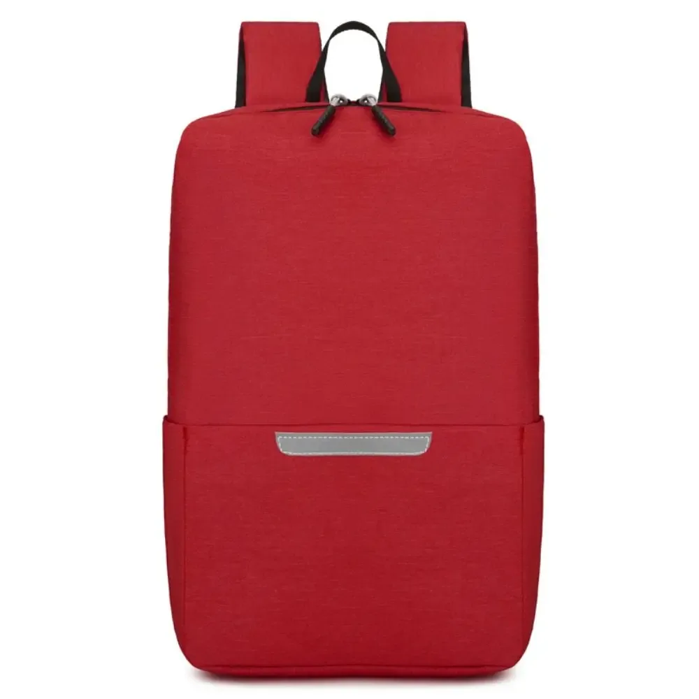 femmes hommes décontracté imperméable petit sac à dos grande capacité cartable sacs d'école couleur unie sac de voyage livre sacs adolescents