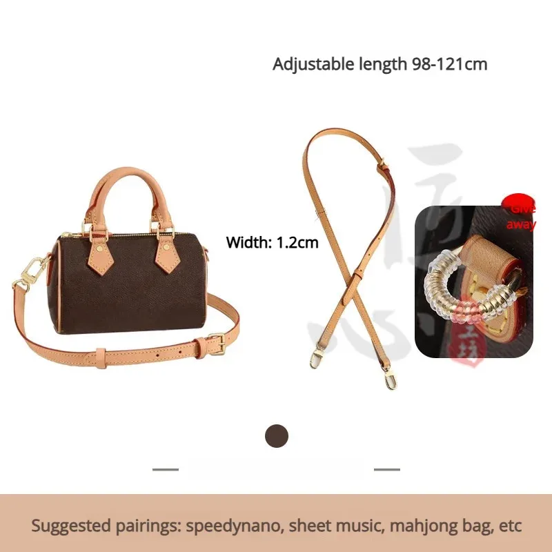 sangle d'épaule à carreaux pour sac pour femme, sangle de sac à bandoulière en cuir de vachette de première qualité, durable et tendance, accessoires de sac