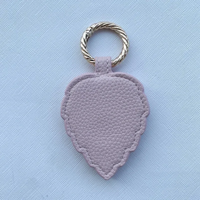 pince à chapeau en cuir pu pour femme, artefact magnétique portable, crochet de sac à dos, rangement d'accessoires pendentif, nom personnalisé, mode