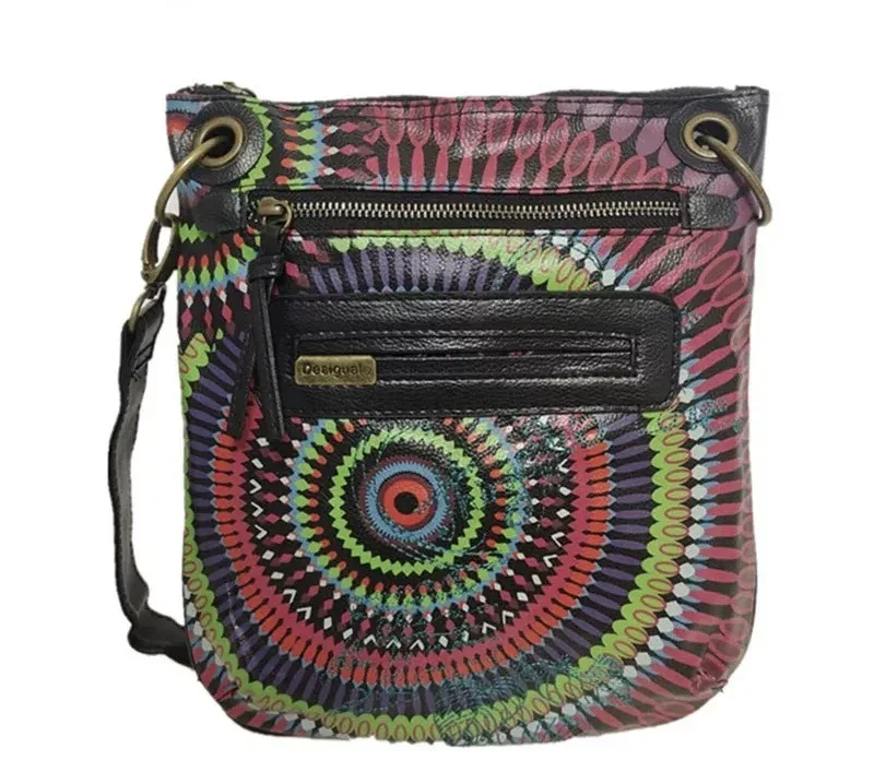 sac à dos brodé original pour femmes, commerce extérieur espagnol, sac à bandoulière simple, style de styliste, 2025