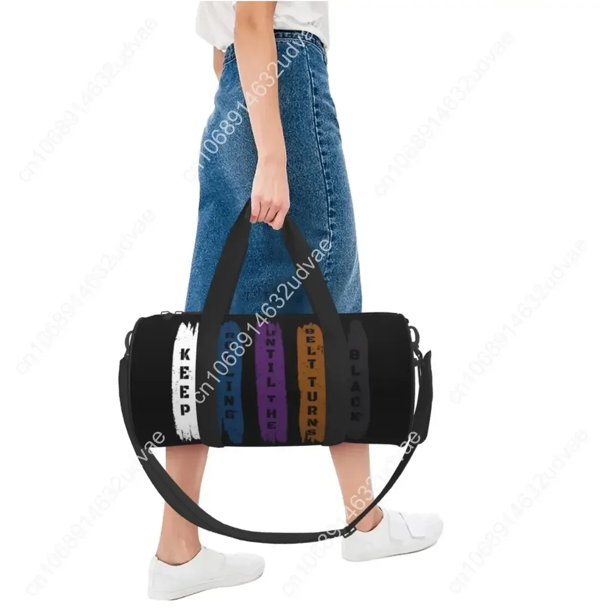 sac de sport de jiu-jitsu brésilien, sac de voyage pour arts martiaux, sacs de sport pour hommes et femmes, imprimé, grande capacité, sac de fitness amusant, sacs à main en oxford
