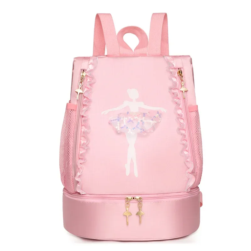 robe de danse mignonne personnalisée, sac à dos pour enfants, jupe en gaze personnalisée, sac à dos de ballet en dentelle pour fille, sac à dos pour étudiant
