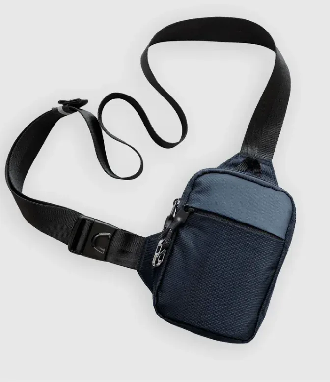 mini sac à bandoulière à la mode pour hommes avec serrure en acier inoxydable rfid antivol téléphone portable sac à bandoulière unique