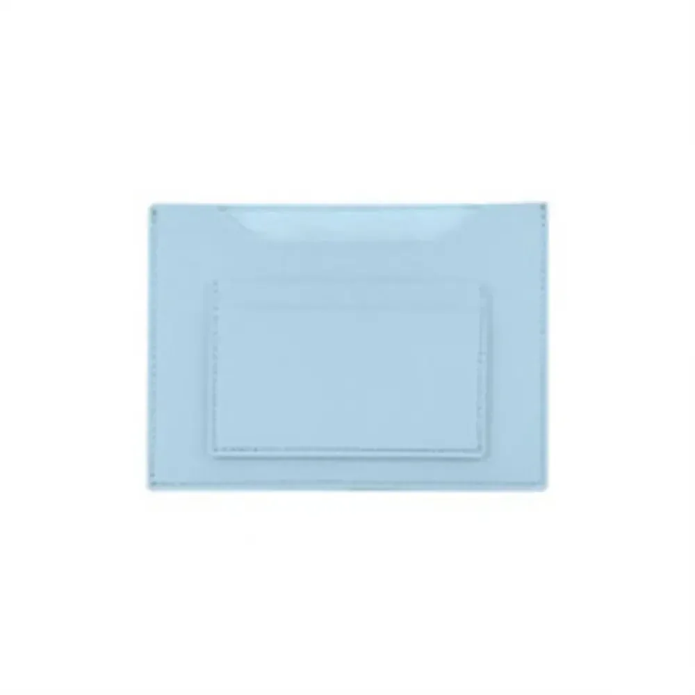 couverture de passeport multicolore, porte-carte étanche en pu, sac de rangement de certificats multi-fentes de grande capacité, portefeuille d'affaires de voyage