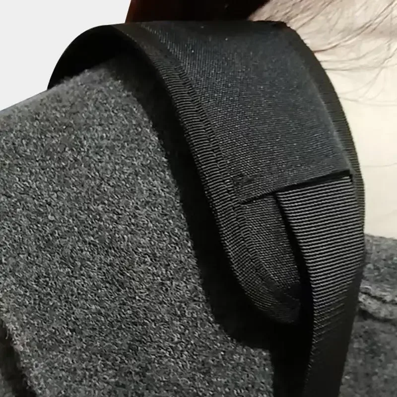 sangle de sac d'ordinateur en nylon pour hommes, 3.8cm de large, porte-documents, ceintures d'épaule à bandoulière, longues bandes réglables, noires