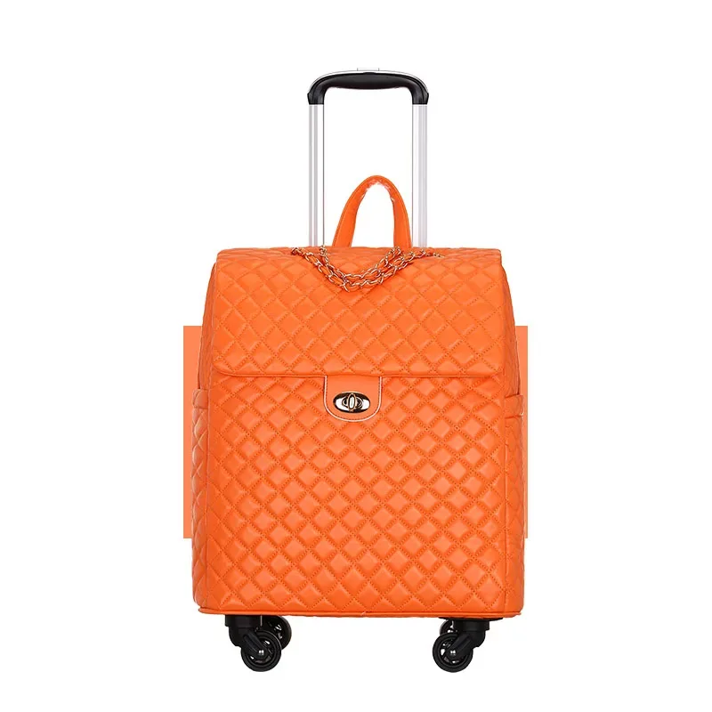 valise à roulettes avec roues silencieuses universelles, sac à bagages à roulettes, sacs de voyage légers, bagages à main à la mode, 20 po