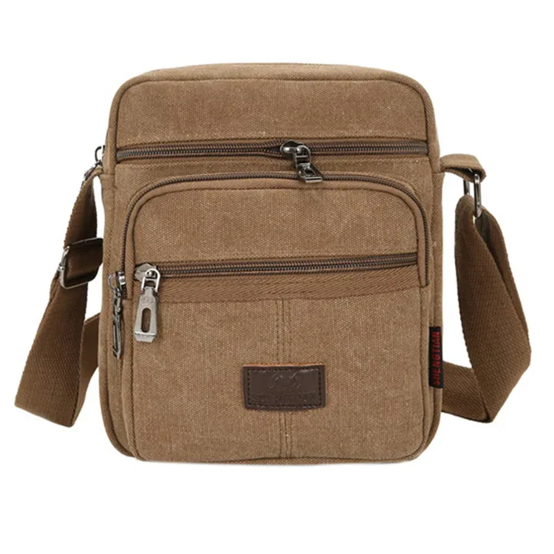 sac à bandoulière pour hommes affaires loisirs grande capacité sac à main portable fermeture éclair multicouche étanche été sacs à bandoulière pour hommes