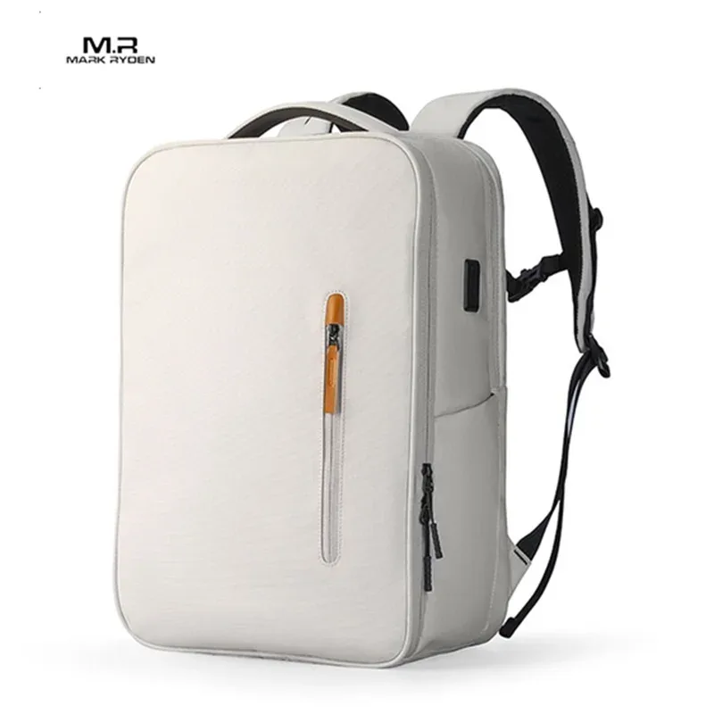 sac à dos de voyage imperméable mark ryden, sac d'école pour étudiants, sac à dos décontracté pour hommes, tendance, léger, pour ordinateur portable 15,6 pouces