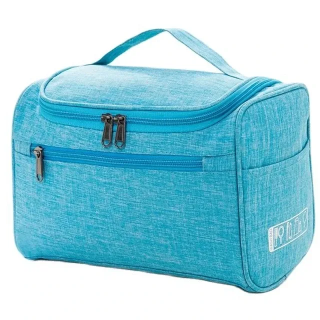 sac à cosmétiques portable suspendu, organisateur de rangement pour articles de toilette de voyage, trousse de toilette pour hommes et femmes, accessoire de maquillage