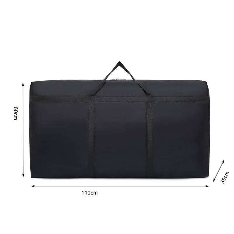 sac de voyage pliable super grande capacité, sac de voyage imperméable en polyester, sac de rangement pour vêtements et couettes