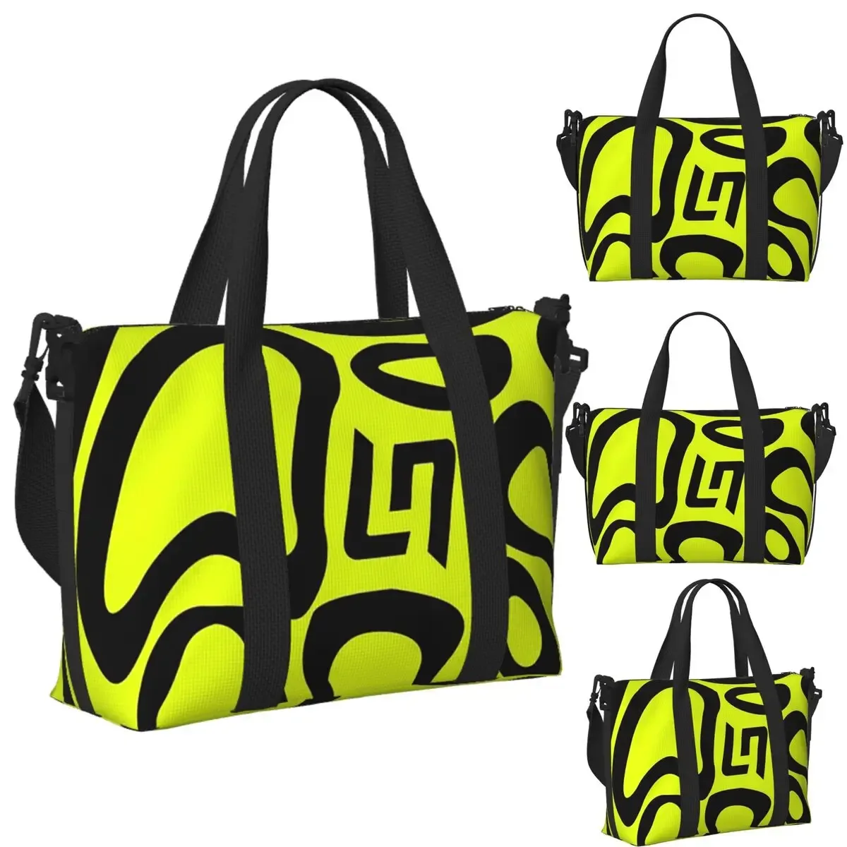 personnalisé f1 2024 - lando norris # 4 sacs de voyage de plage, fourre-tout de grande capacité pour salle de sport, yoga, sac à bandoulière de shopping pour femmes