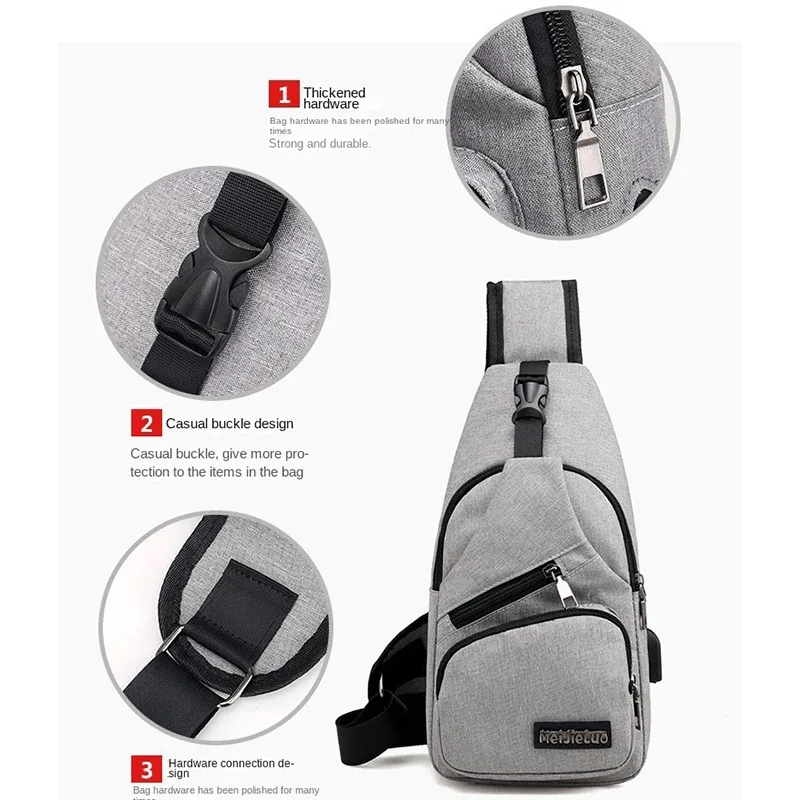 mode décontracté sac à bandoulière petit sac à bandoulière pour hommes hommes diagonale sac à dos messager téléphone sac garçon fanny poitrine pack nouveau