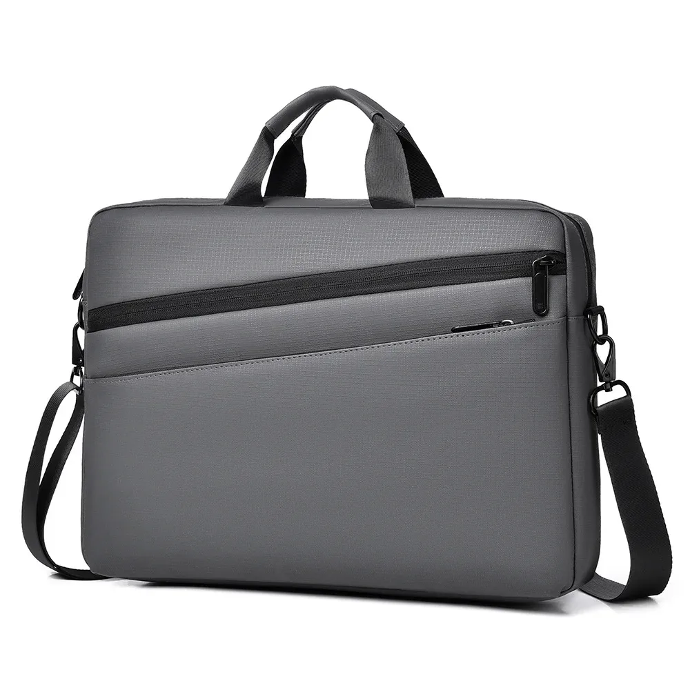 sac pour ordinateur portable personnalisé avec logo, 15 et 17 pouces, sac à bandoulière pour homme, sac d'affaires, impression d'image en gros
