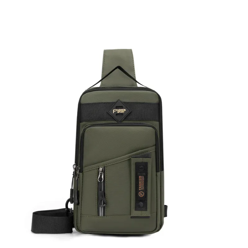 sac de poitrine multifonctionnel pour homme, sac de sport à compartiments multiples, sac bandoulière, sac de randonnée, sac à bandoulière pour homme