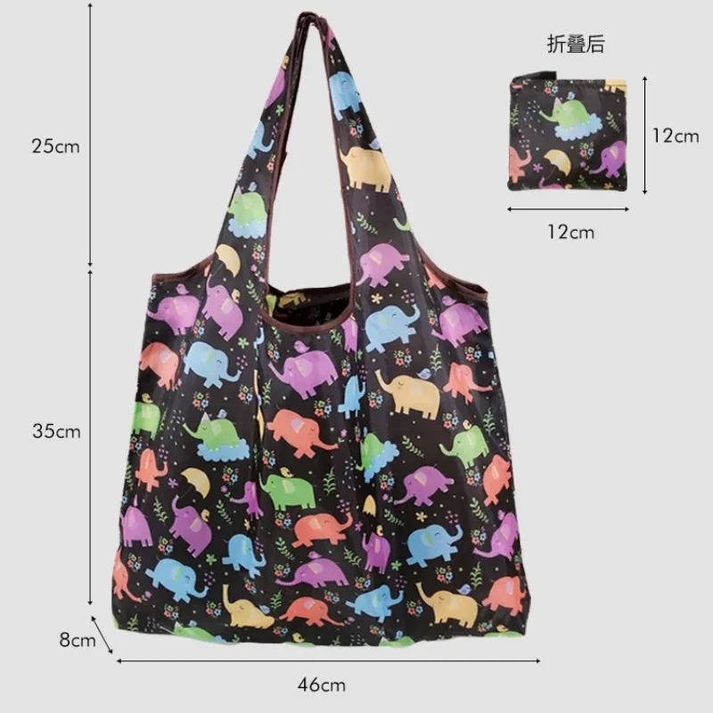 grand sac de courses réutilisable pour femmes, fourre-tout pliable, écologique, réutilisable, pliable, étui d'épicerie, sacs à main, sacs de rangement