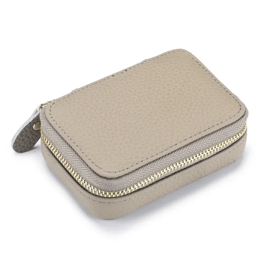 petit sac de maquillage, pochette de rangement pour pièces de monnaie en plein air, étui en cuir pour rouge à lèvres et lèvres, organisateur de cosmétiques de voyage pour femmes, sac à main avec miroir