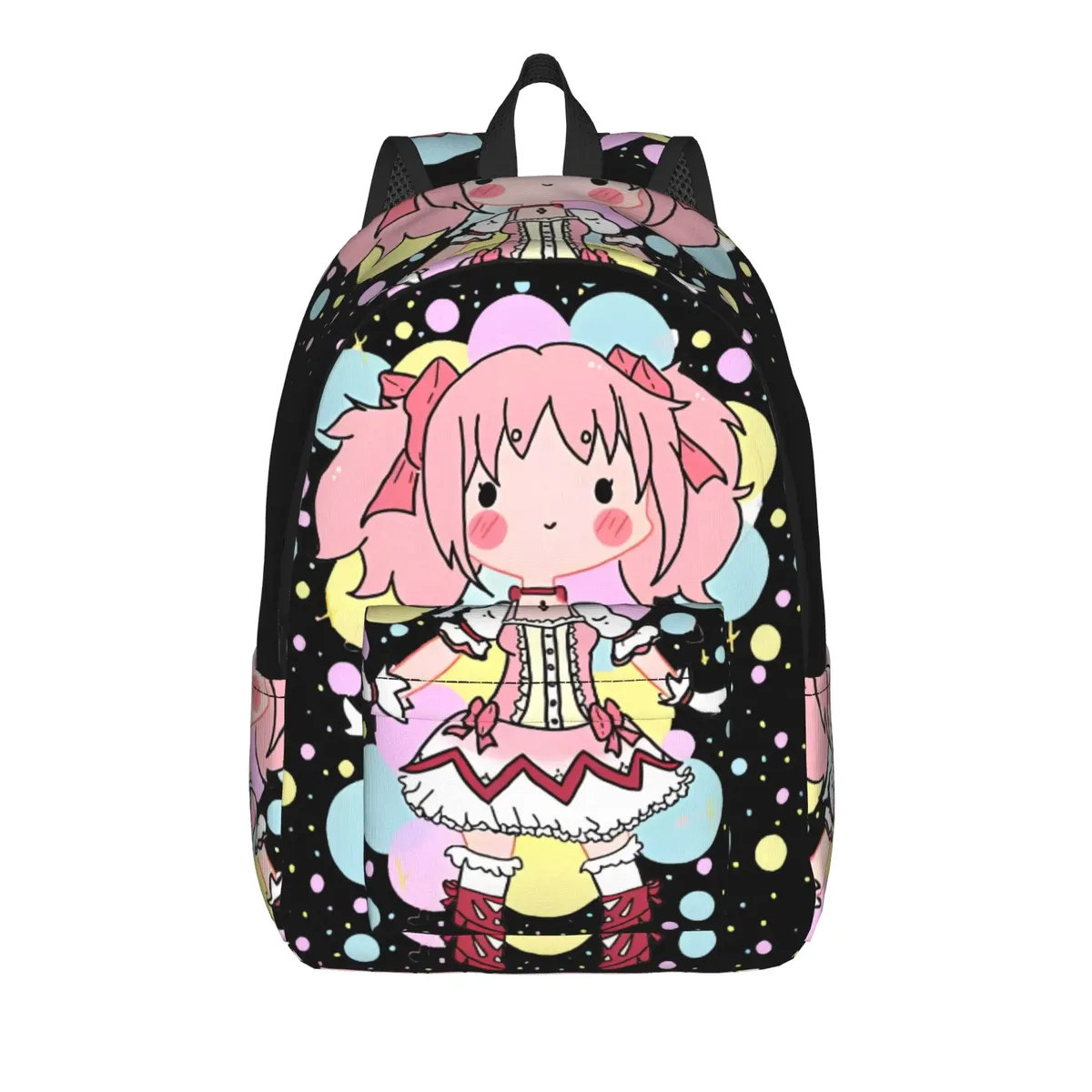 sac à dos homura puella magi madoka magica anime pour étudiants, randonnée, voyage, kyubey, pour hommes et femmes, sacs en toile pour ordinateur portable