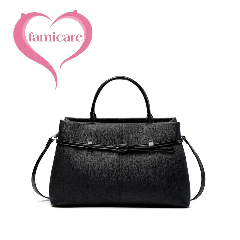 sacs pour femmes 2026 – sac fourre-tout d'épaule en cuir véritable grande capacité, inspiré des créateurs, idéal pour le bureau et les trajets quotidiens – sacs à main de luxe pour femmes
