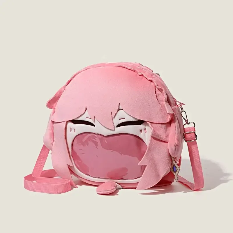genshin impact wanderer raiden shogun kaedehara kazuha dessin animé itabag anime sac à dos cadeaux de vacances pour amis