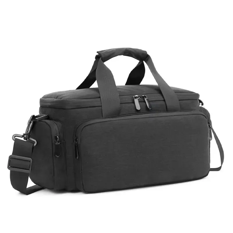 sac de voyage pour appareil photo, sac à bandoulière résistant à l'eau et aux chocs pour appareil photo sans miroir avec séparateurs amovibles et bandoulière