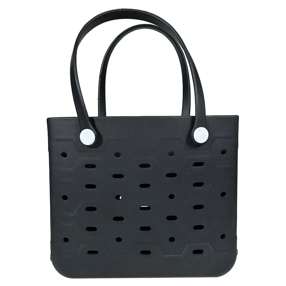 sac de plage en eva haute densité, imperméable, avec trous, style sac à main de voyage, organisateur de rangement multi-usages, grande taille pour usage quotidien