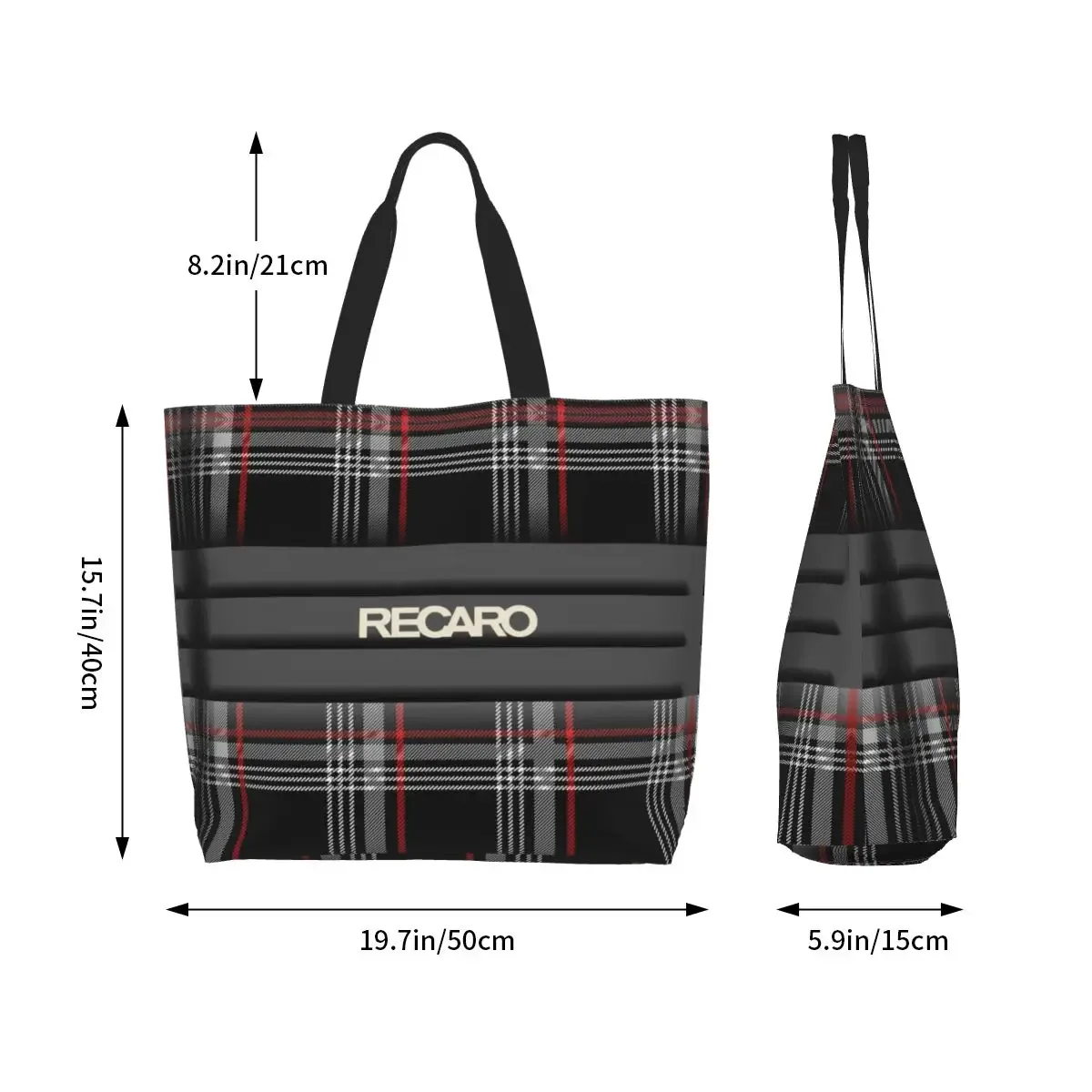 sacs fourre-tout en toile avec logo personnalisé pour femmes, sacs à provisions durables, grande capacité, épicerie