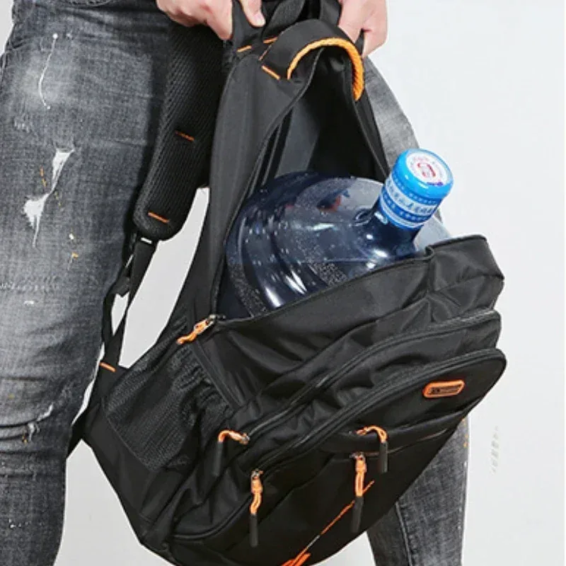 sac à dos oxford étanche pour homme, sac d'ordinateur d'affaires, sac à dos de voyage décontracté, cartable pour lycéen