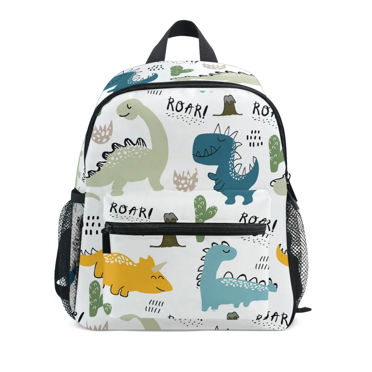 sac à dos d'école dinosaure mignon pour enfant garçon et fille, accessoire créatif avec livre d'animaux