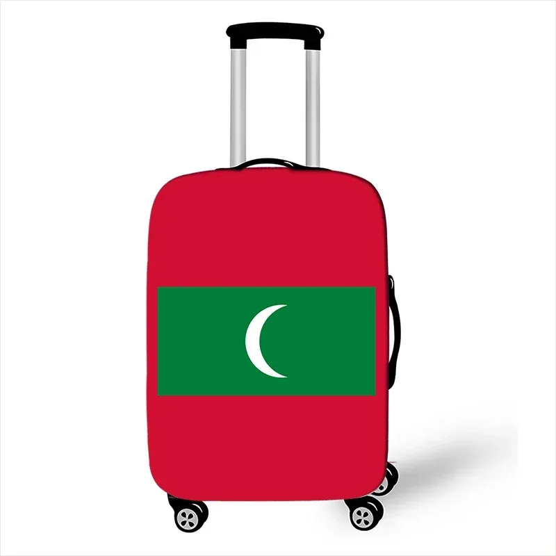 housse de protection pour bagages, drapeau du burundi/zélia, accessoires pour voyage, housses de protection anti-poussière pour valise de 18 à 32 pouces