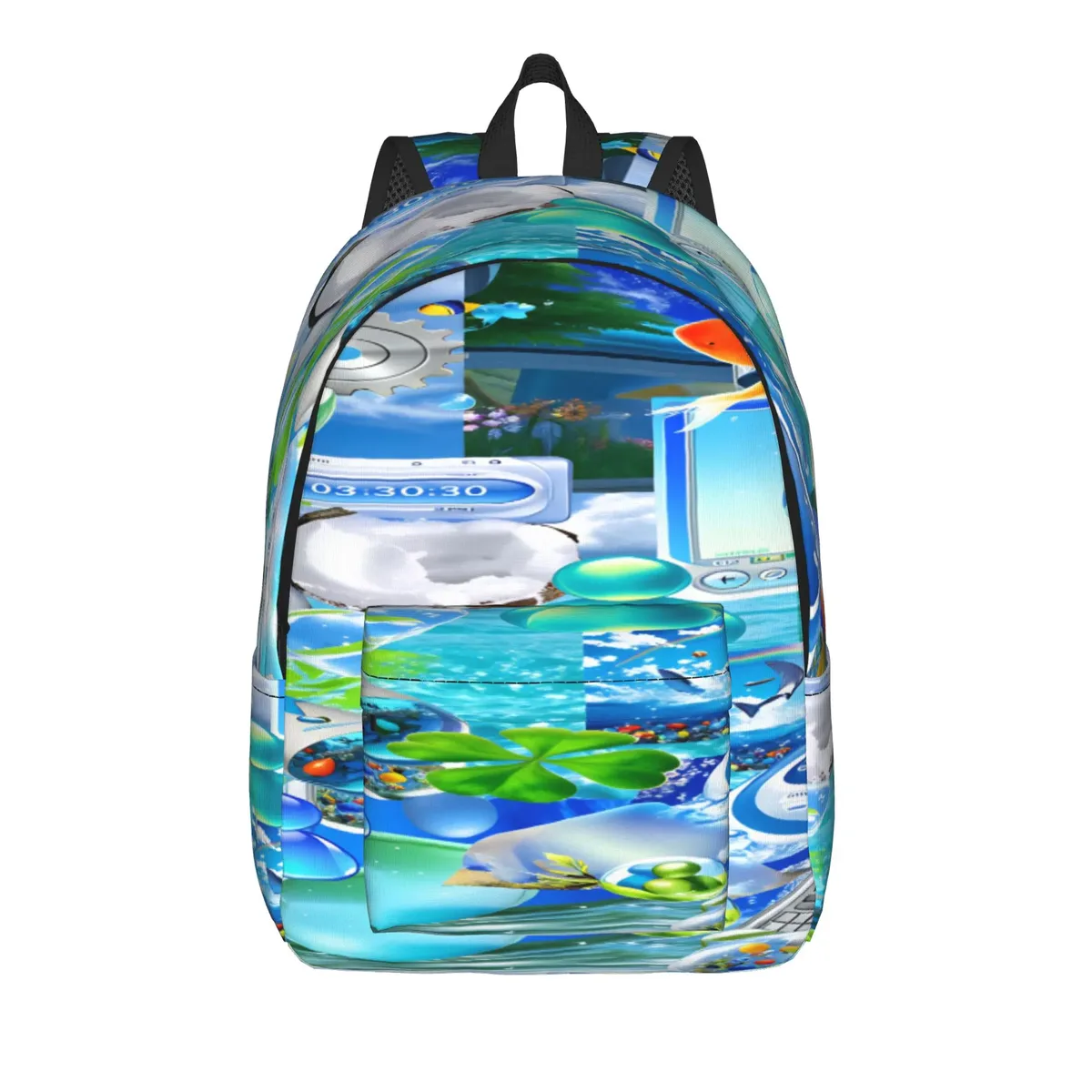 sac à dos frutiger aero, sacs à dos de sport pour garçons, grands sacs de lycée design, sac à dos élégant
