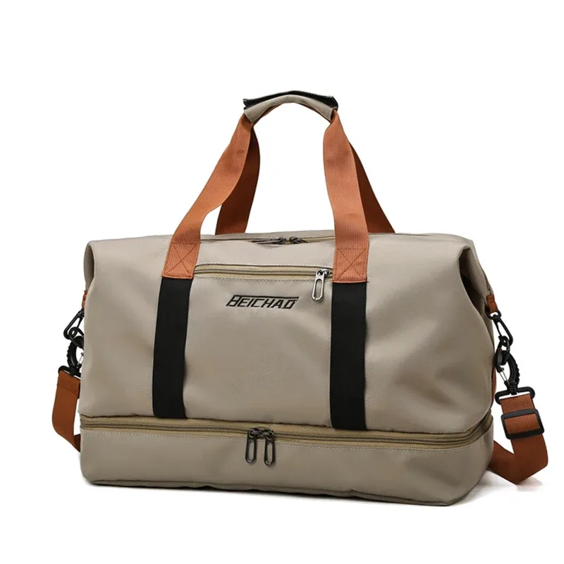 sac de voyage extensible pour femmes, sac à main de sport, sac de fitness, grande capacité, sac de nuit pour week-end à une épaule