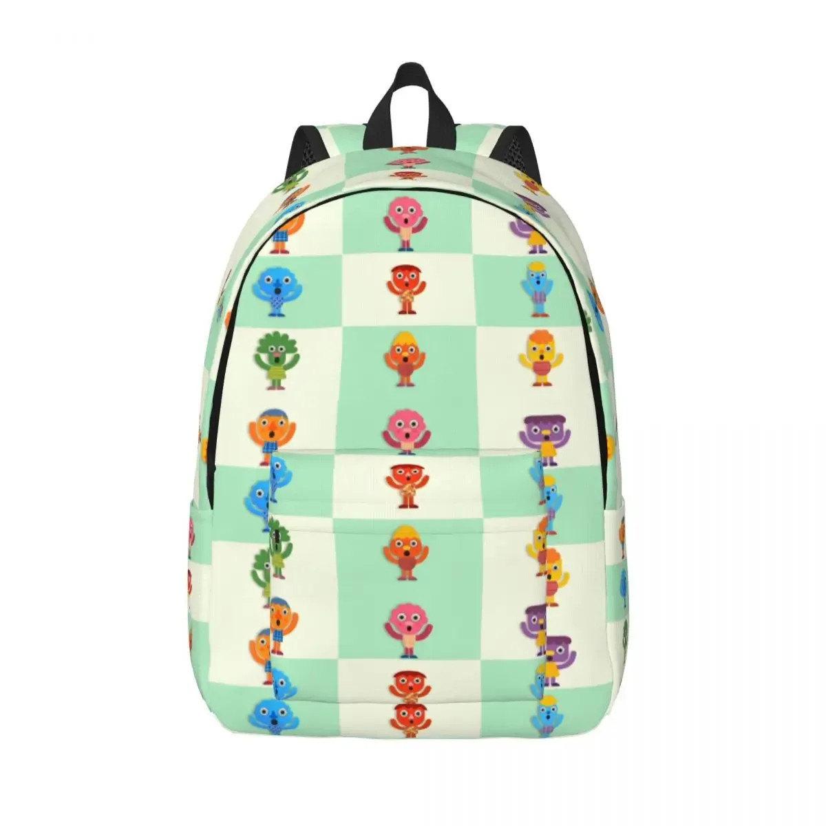 nrellux & pals-sac à dos en toile avec poche pour homme et femme, micro sac à dos super simple et cool, sacs de voyage pour pépinière, sac à dos pour chansons, sac à dos universitaire