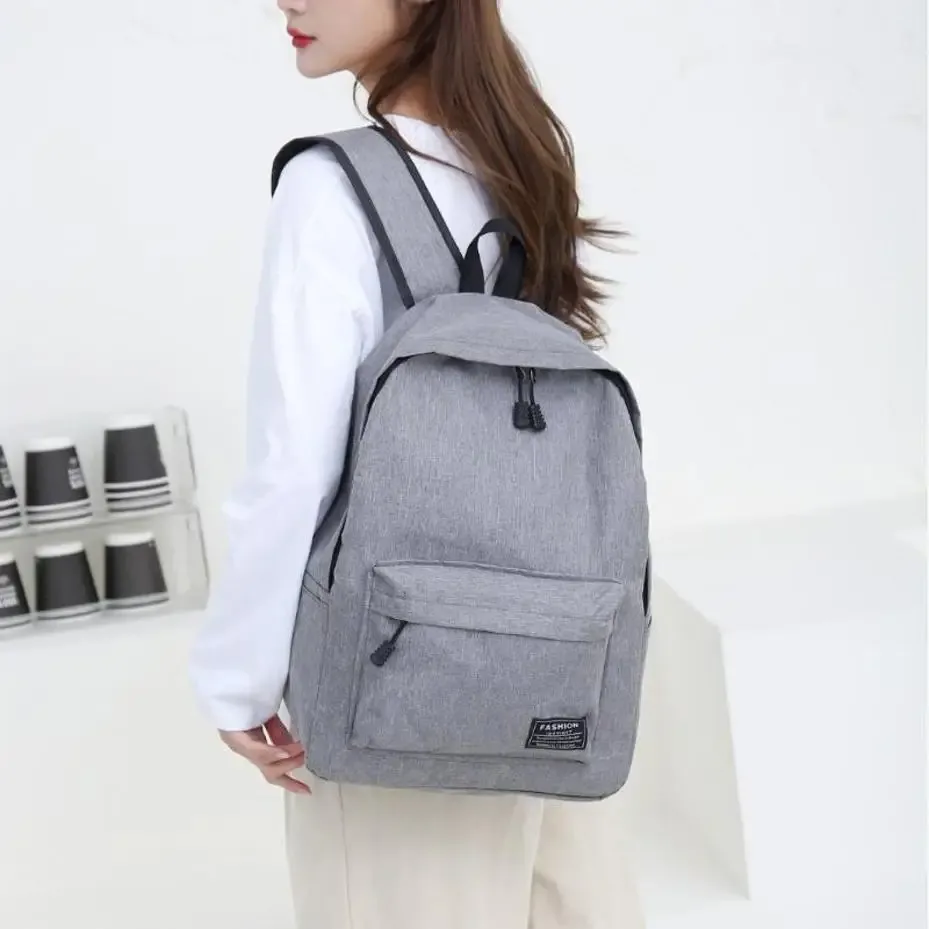 sac à dos en tissu oxford grande capacité, style coréen, pour lycée, voyage et ordinateur portable - 1 pièce